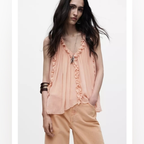 Zara Tops - Zara ZW Collection Ruffle Top